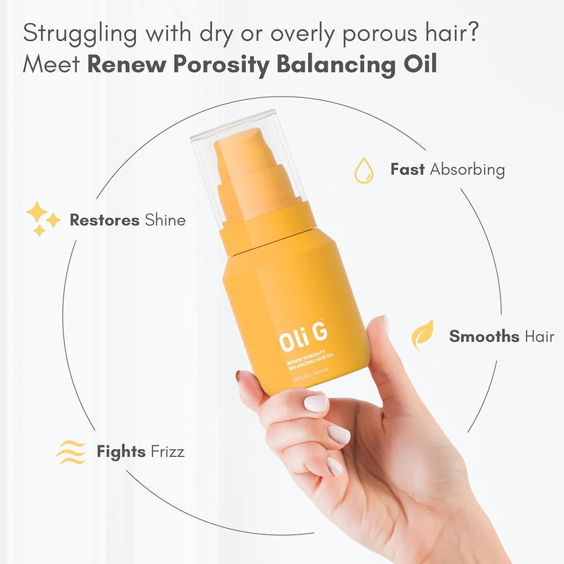 Oli G. Renew Porosity Balancing Hair Oil (59ml/2oz)