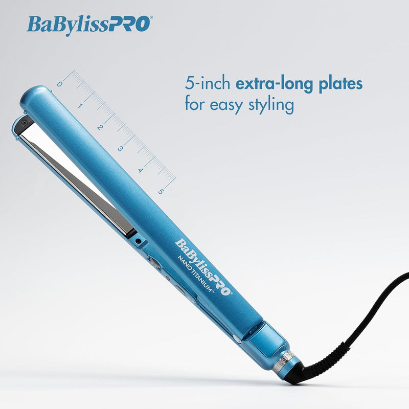 BaBylissPRO Nano Titanium Ultra-Thin Flat Iron (Choose size)