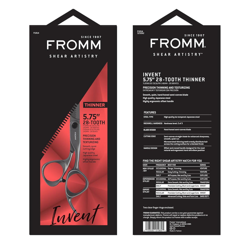 FROMM Invent 5.75" 28-Tooth Thinning Shear