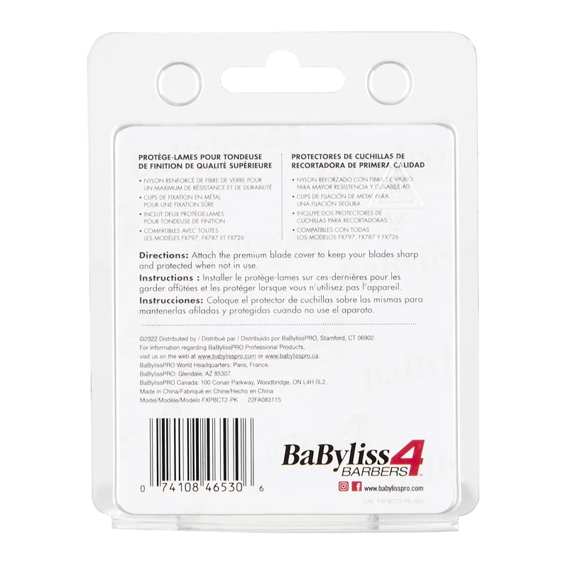 BaBylissPRO Premium Trimmer Blade Covers (FXPBCT2-PK)