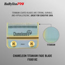 BaBylissPRO ChameleonFX Titanium Fade Blade (FX8010C)