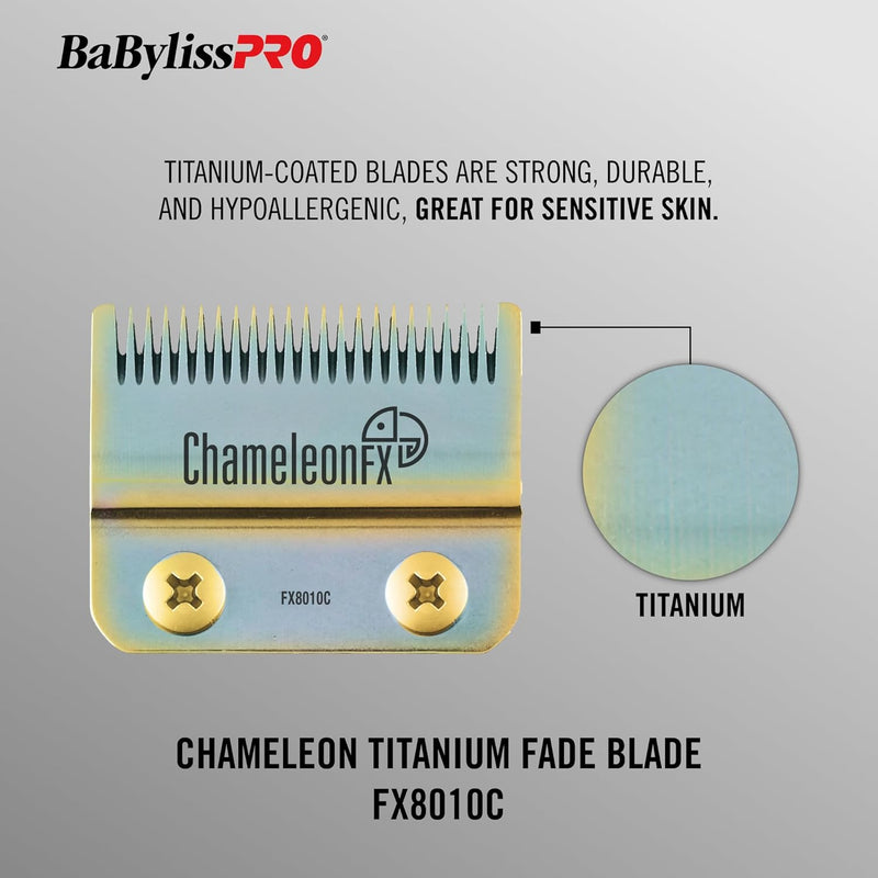 BaBylissPRO ChameleonFX Titanium Fade Blade (FX8010C)