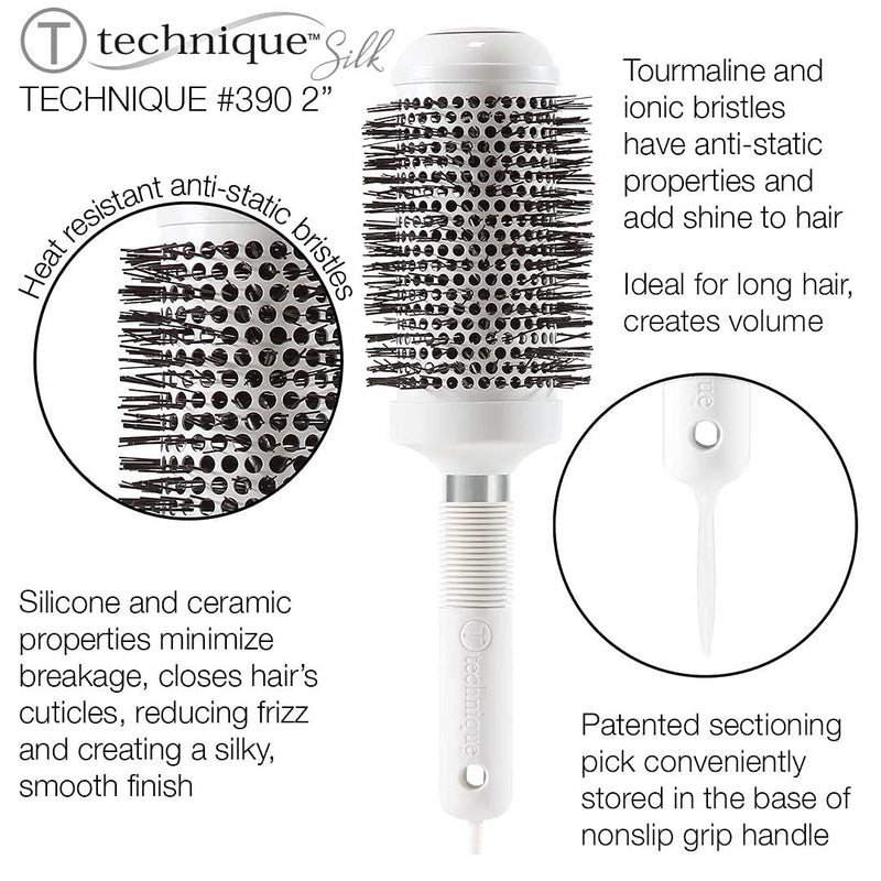 Cricket Technique Silk Thermal Barrel Brush Collection