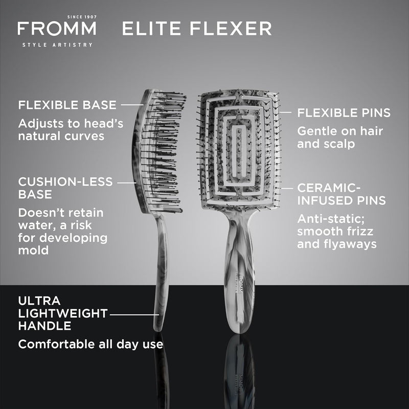 FROMM Elite Flexer Vent Hair Brush