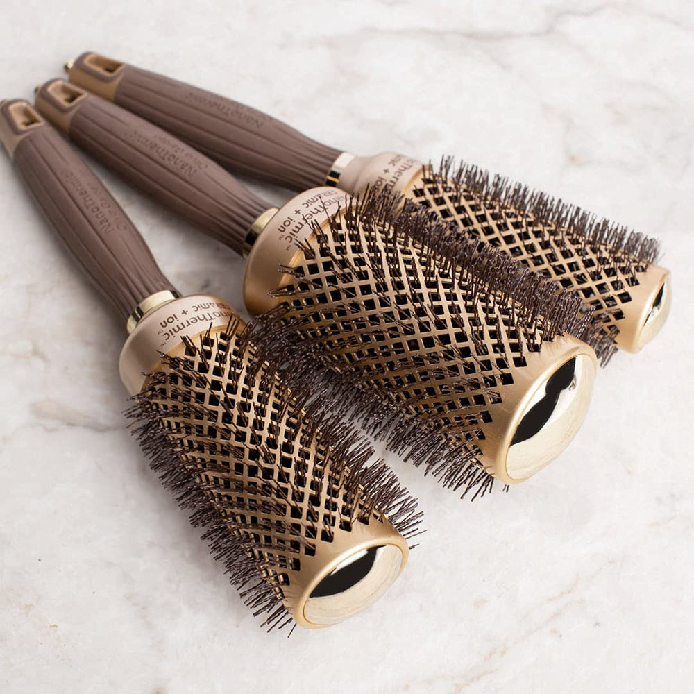 Olivia Garden NanoThermic Ceramic + Ion Barrel Brush  display picture 2