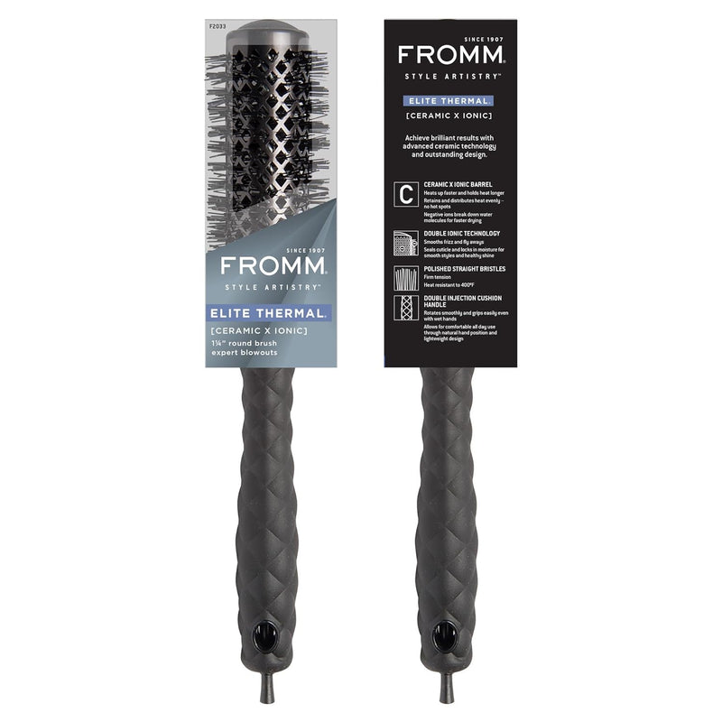 FROMM Elite Ceramic Ionic Thermal Round Hair Brush