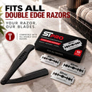 Supreme Trimmer Professional Double Edge Razor Blades (100pk)