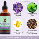 Sunny Isle Lavender Mint Hair & Strong Roots Oil (118.3ml/4oz)