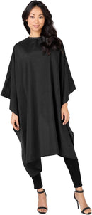 Betty Dain Super Size Styling Cape w/ Snap Closure (899S-BLK)