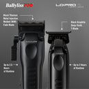 BaBylissPRO LO-PROFX High Performance Compact Clipper & Trimmer Set (FX8272PKMB)