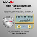 BaBylissPRO ChameleonFX Titanium Fade Blade (FX8010C)