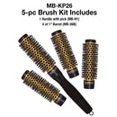 Olivia Garden MultiBrush Ceramic Ionic Interchangeable Barrel Brush Collection (MB)