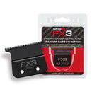 BaBylissPRO FX3 Titanium Carbon-Nitride Standard-Tooth Ultra-Thin Replacement T-Blade (FX703B)