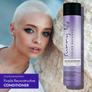 Sunny Isle Color Balance Color Enhancing Purple Reconstructive Conditioner for Blonde, Silver Hair & Highlights (298ml/10.1oz)