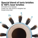 Olivia Garden EcoHair Eco-Friendly Bamboo Combo Vent Barrel Brush Collection (EH-COV)