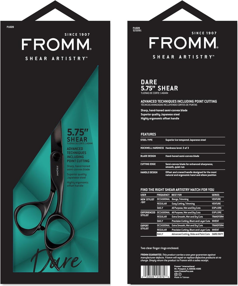 FROMM Dare 5.75" 2pc Hair Cutting Shear