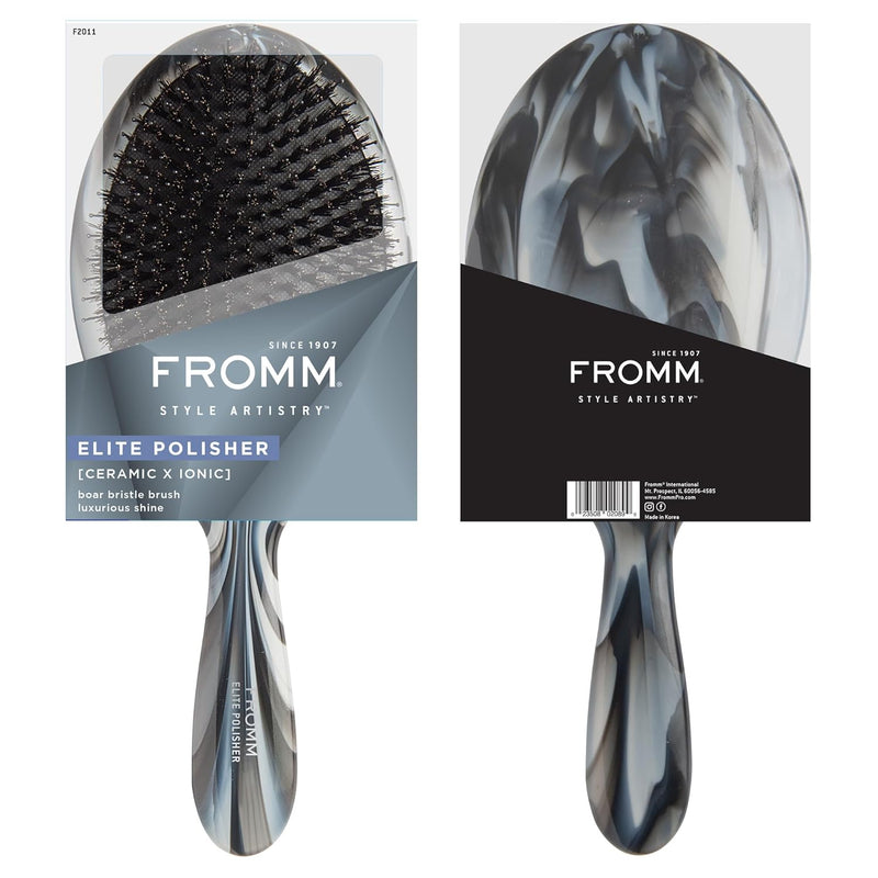 FROMM Elite Polisher Boar Bristle Hair Brush