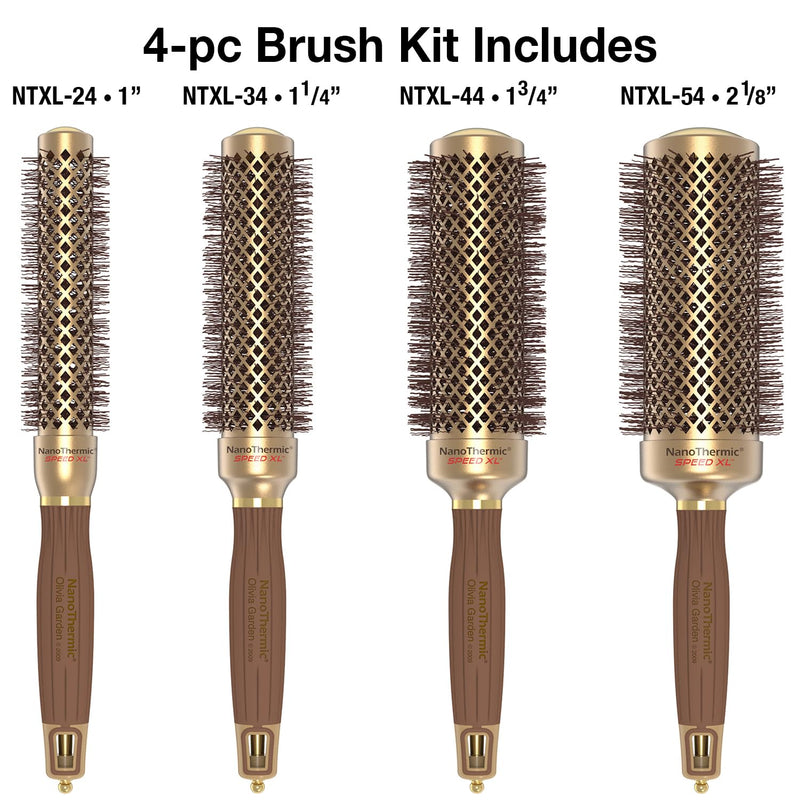 Olivia Garden Nano Thermic Speed XL Brush Collection (NTXL)