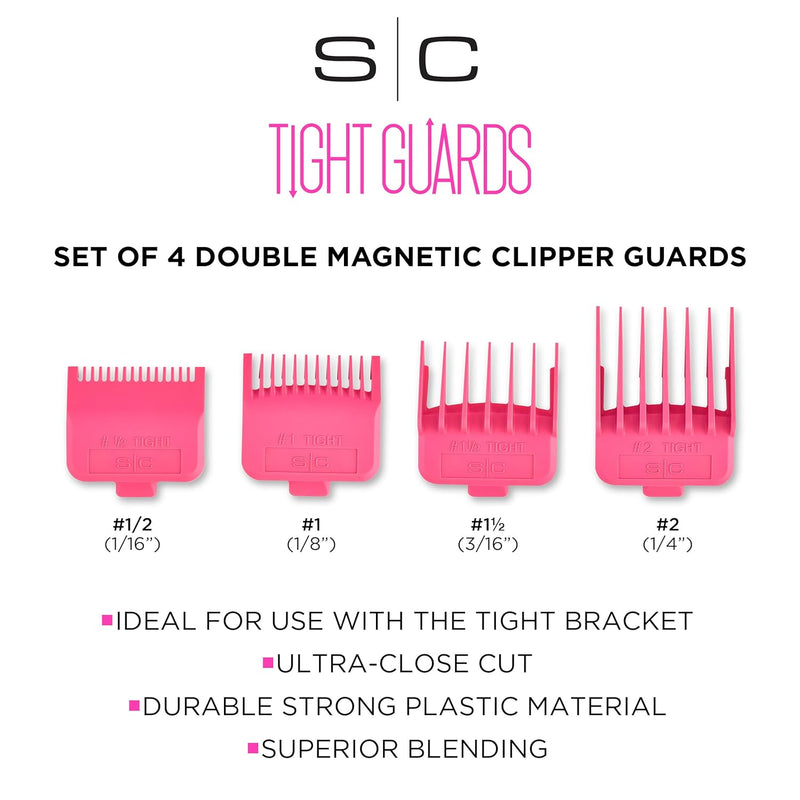 StyleCraft Dub Magnetic Tight Guards - Pink (4 Pack)