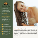 Sunny Isle 100% Raw & Pure Anti-Thinning Double Growth Formula Batana Oil Infused w/ Jamaican Black Castor Oil (118.3ml/4oz)