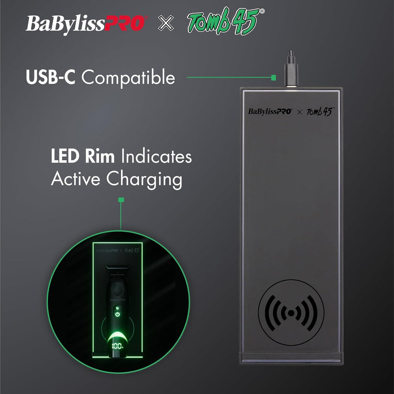 BaBylissPRO x Tomb45 Wireless Charging Pad (FXT45MAT)
