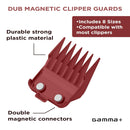 Gamma+ Dub Magnetic Guards - Red (8 Pack)