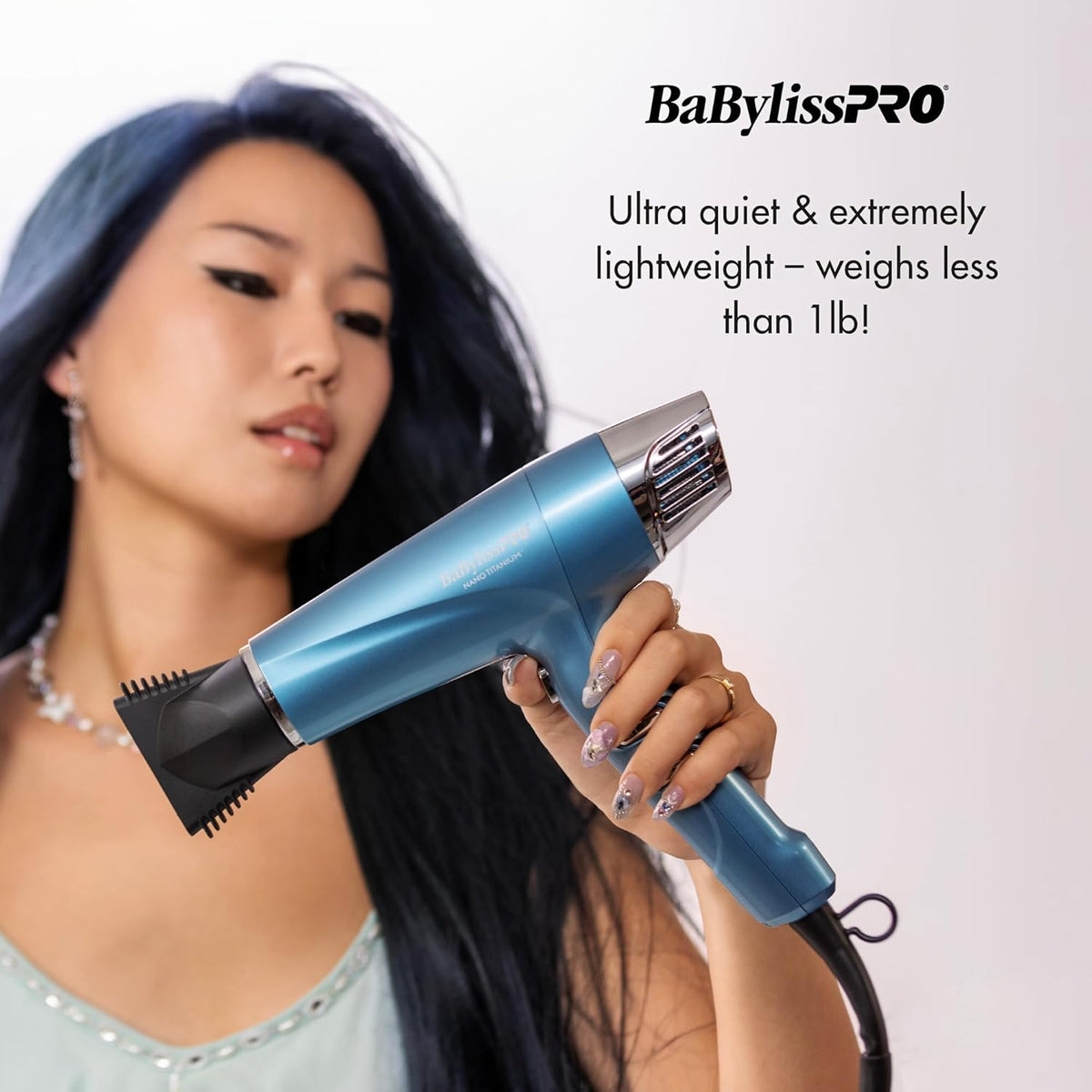 Babyliss Pro Nano Ion Switch Hair Dryer BaBylissPRO Nano Titanium