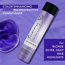 Sunny Isle Color Balance Color Enhancing Purple Reconstructive Conditioner for Blonde, Silver Hair & Highlights (298ml/10.1oz)