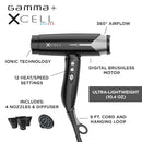 Gamma+ Xcell Professional Hair Dryer