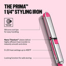 BaBylissPRO Limited Edition Pink Rush Nano Titanium Prima Stainless Steel Flat Iron -  1.25" (BNT3000THP)