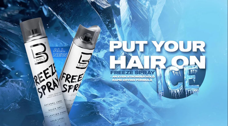 L3VEL3 Freeze Hair Spray (400ml)