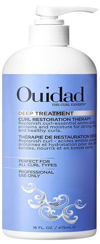 Ouidad Deep Treatment Curl Restoration Therapy for All Curl Types (475ml/16oz)