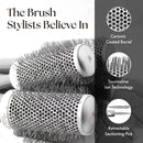 Olivia Garden Ceramic + Ion Speed XL Thermal Barrel Brush Collection (CIXL)