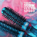 StyleCraft NoFrizz Round Brush Collection w/ Ion Technology & Ceramic-Coated Barrel