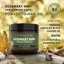 Sunny Isle Rosemary Mint Pomade w/ Jamaican Black Castor Oil & Biotin (142g/5oz)