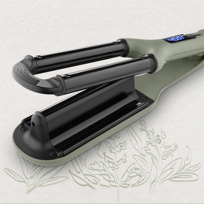 StyleCraft Sage Professional Triple Barrel Deep Waver (SC715GR)
