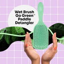 Wet Brush PRO GO Green Paddle Brush for Thick Hair