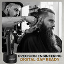 Cocco Hyper Veloce Pro Cordless Clipper w/ Digital Gap Ambassador Graphene Taper Blade + Charging Stand - Limited Edition Carbon Fiber