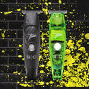 Stylecraft Absolute Hitter Custom Body Kit Spare Lids - Transparent Green & Grey Wood