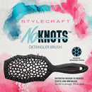 StyleCraft No Knots Detangling Brush (SCDBRUSHB)