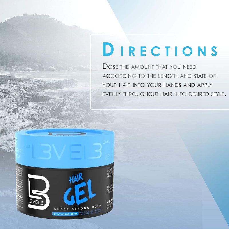 L3VEL3 Super Strong Hair Gel