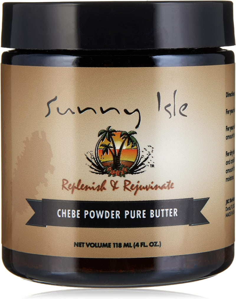 Sunny Isle Jamaican Black Castor Oil Pure Butter w/ Chebe Powder (118ml/4oz)
