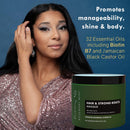 Sunny Isle Rosemary Mint Hair & Strong Roots Mask w/ Jamaican Black Castor Oil & Biotin (473.176ml/16oz)