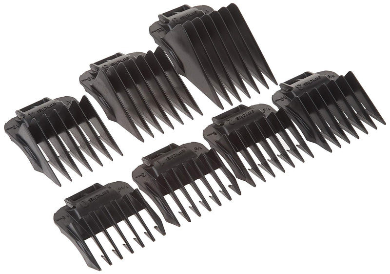 Andis 7-Piece Snap-On Blade Attachment Comb Set (01380)