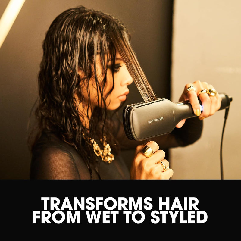ghd Duet Style ― 2-in-1 Flat Iron Hair Straightener + Hair Dryer, Hot Air  Styler to Transform Hair from Wet to Styled
