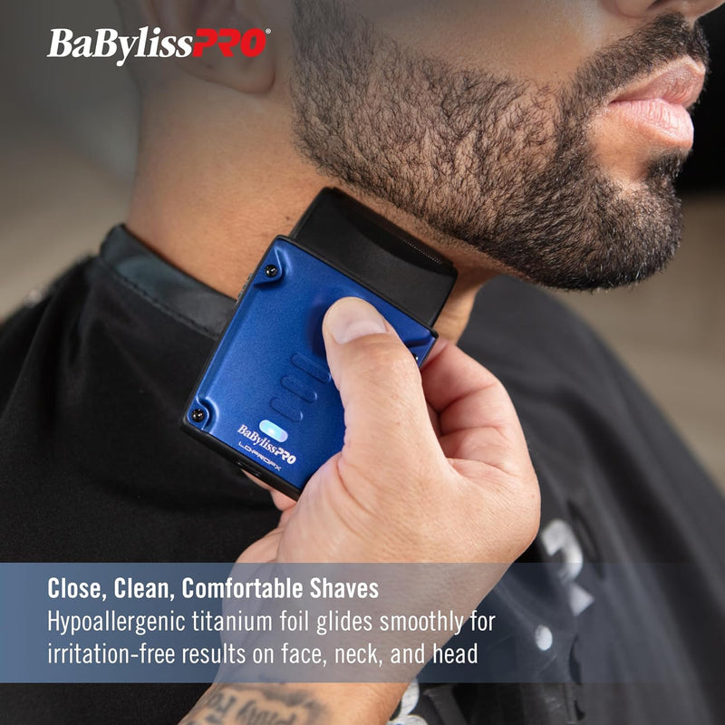 BaBylissPRO LO-PROFX Compact Series Single-Foil Shaver (FXLPFS1)