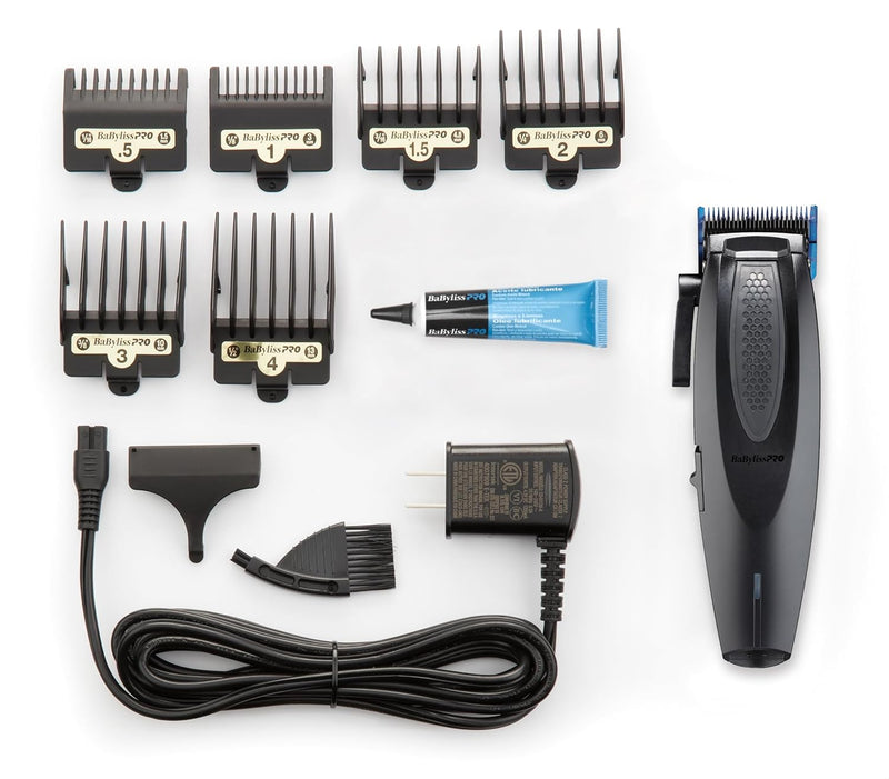 BaBylissPRO Limited Edition Lithium FX Cordless Ergonomic Clipper - Matte Black (FX673NSMB)