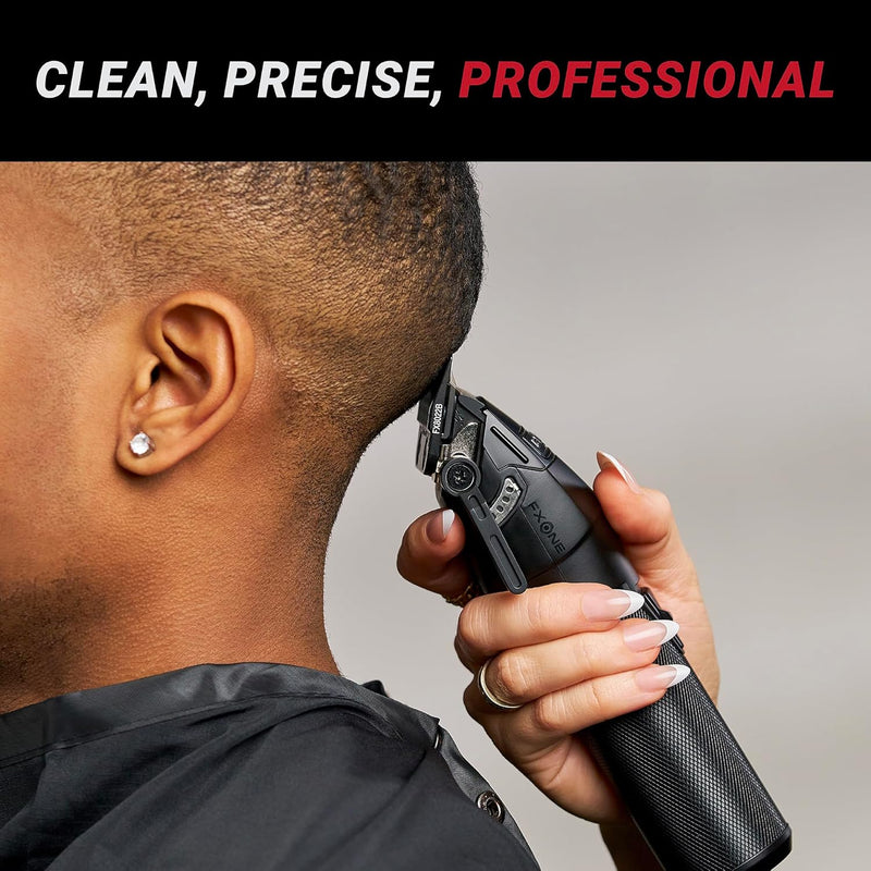 BaBylissPRO FXONE BLACKFX All-Metal Interchangeable-Battery Cordless Clipper (FX899MB)