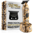Cocco Hyper Veloce Pro Cordless Trimmer w/ Digital Gap Ambassador Graphene Blade + Charging Stand - Limited Edition Camo (CHVPT-CAMO)