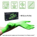 L3VEL3 Professional Nitrile Gloves 100pk - Lime